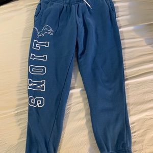 Detroit Lions Sweat pants- boys Large